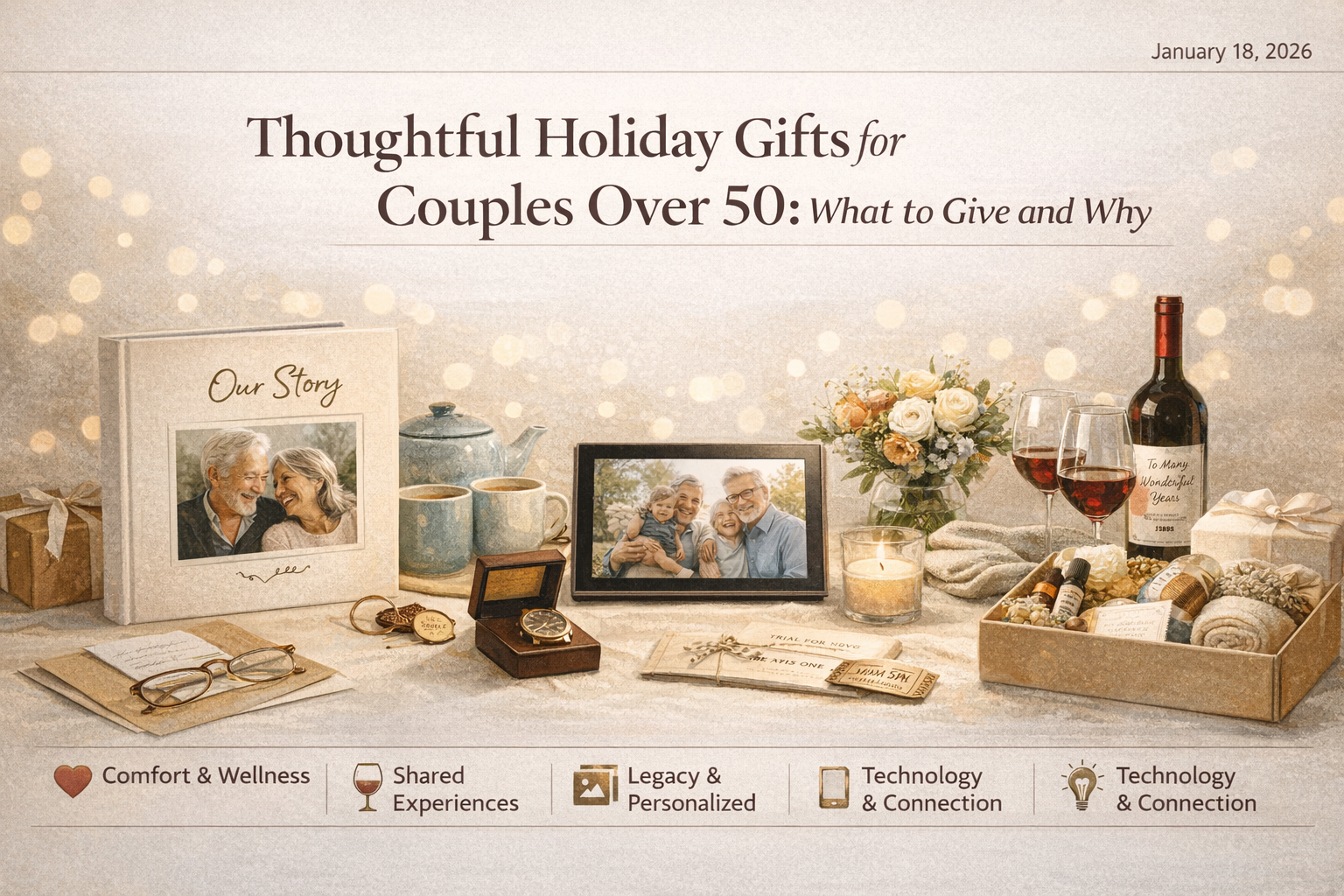 Thoughtful Holiday Gifts for Couples Over 50: What to Give and Why