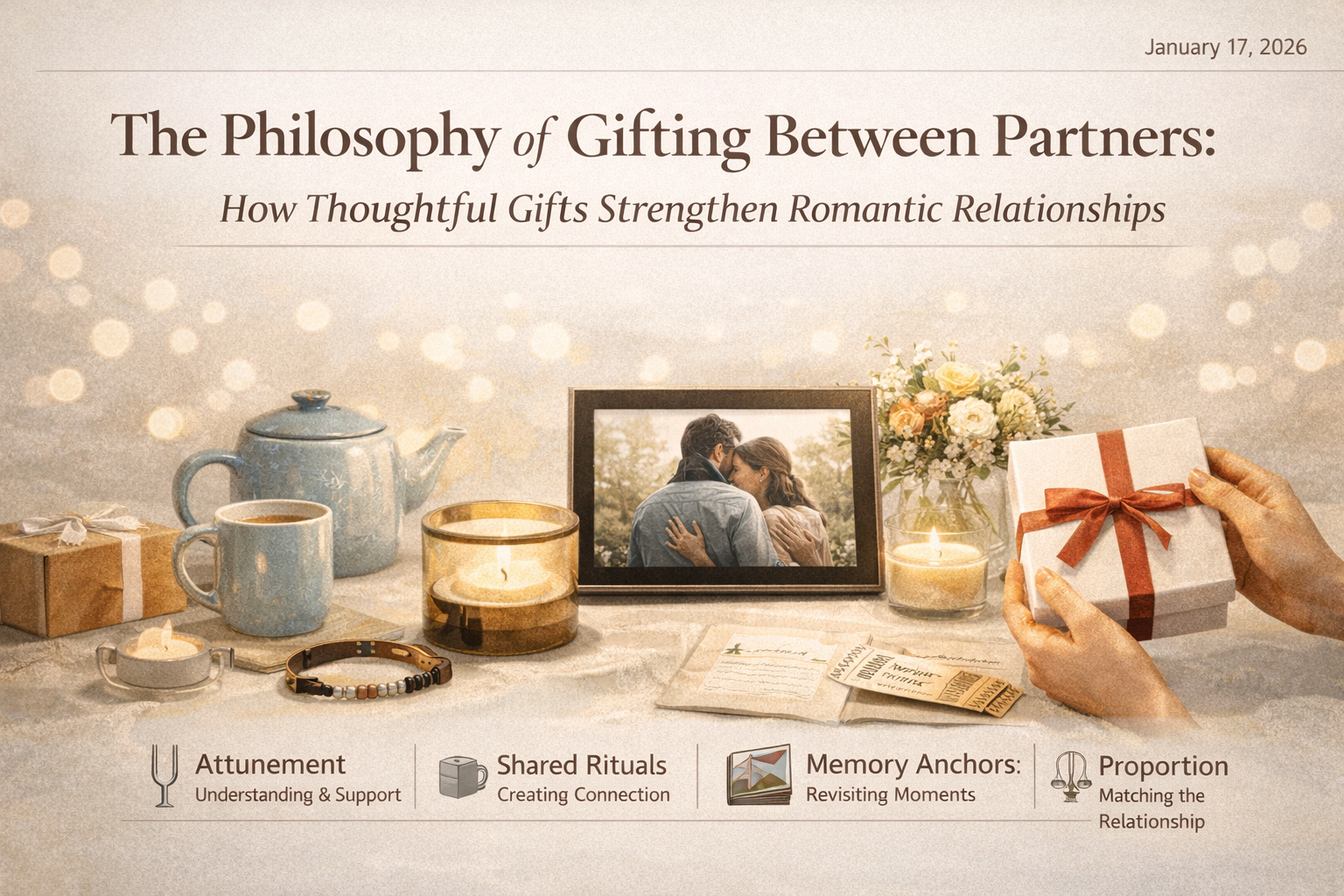 The Philosophy of Gifting Between Partners: How Thoughtful Gifts Strengthen Romantic Relationships